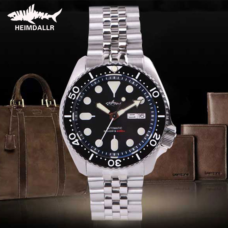Seiko Watch 5 Sports - HEIMDALLR Sharkey SKX007 Vintage Diver Watch