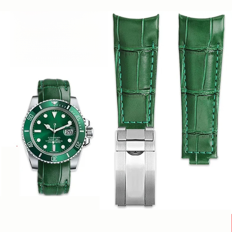Rolex Watch Submariner - Original Style Curved end watch Strap