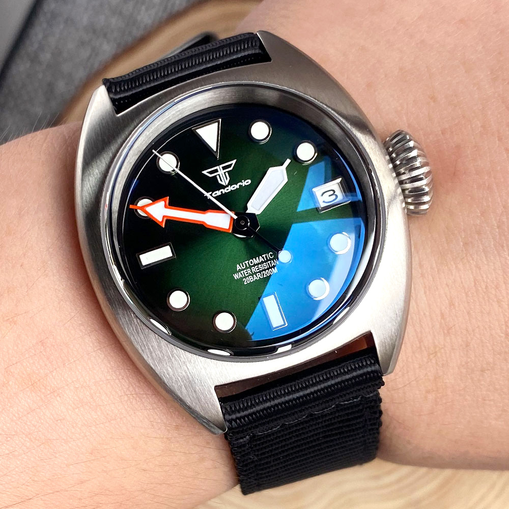 Seiko Watch 5 Sports - 36mm Military Diver Mechanical Watch Men