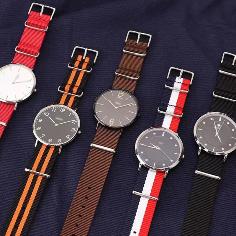 16/18/20/22/24Mm Cambos Sọc Mạ - đánh giá và giá Nato Strap Nylon