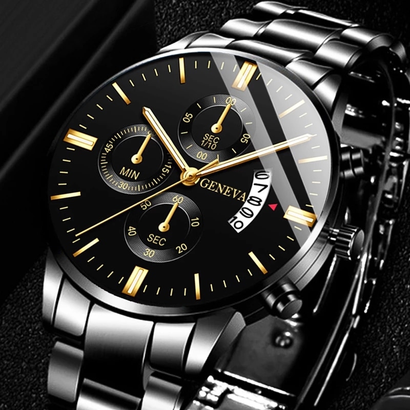 Fashion Men Black Stainless St - đánh giá và giá Seiko Watch 5 Sports