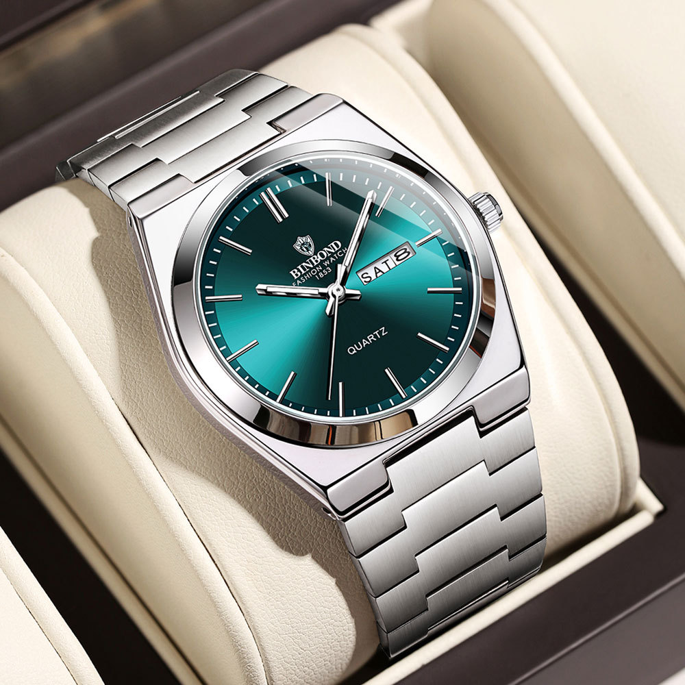 BINBOND Genuine Men Watch Ligh - đánh giá và giá Seiko Watch 5 Sports