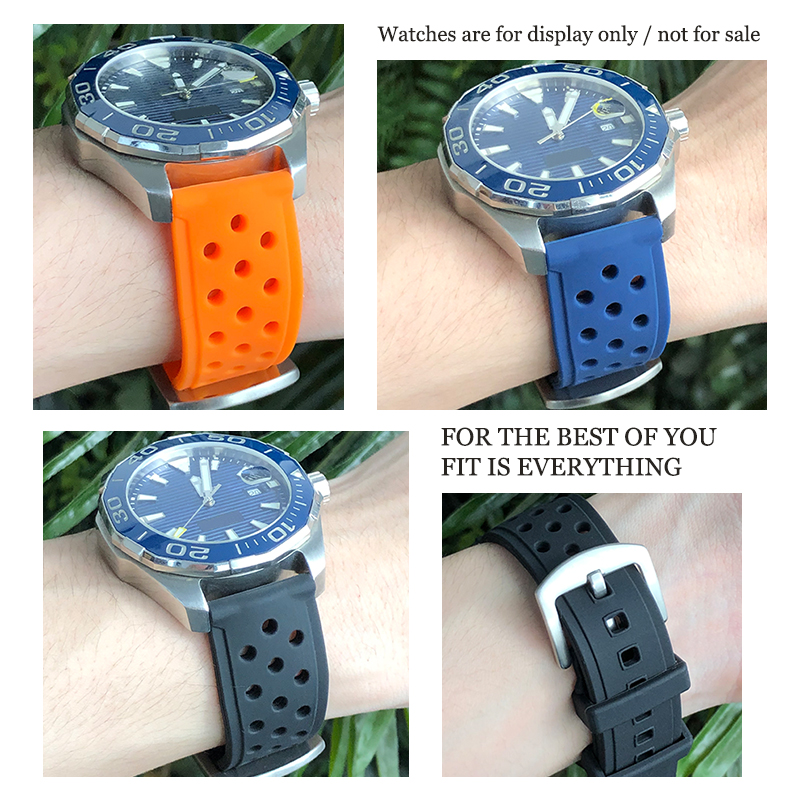 Soft Rubber Silicone Watchband - đánh giá và giá Seiko Watch 5 Sports