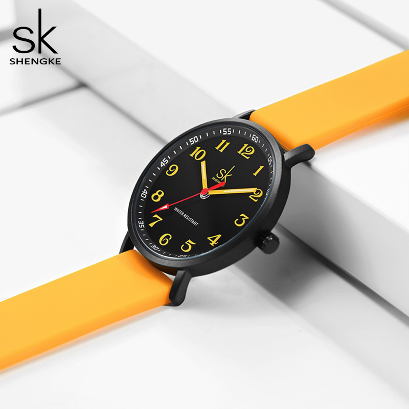 SHENGKE Women Fashion Silicone - đánh giá và giá Silicone Band Women