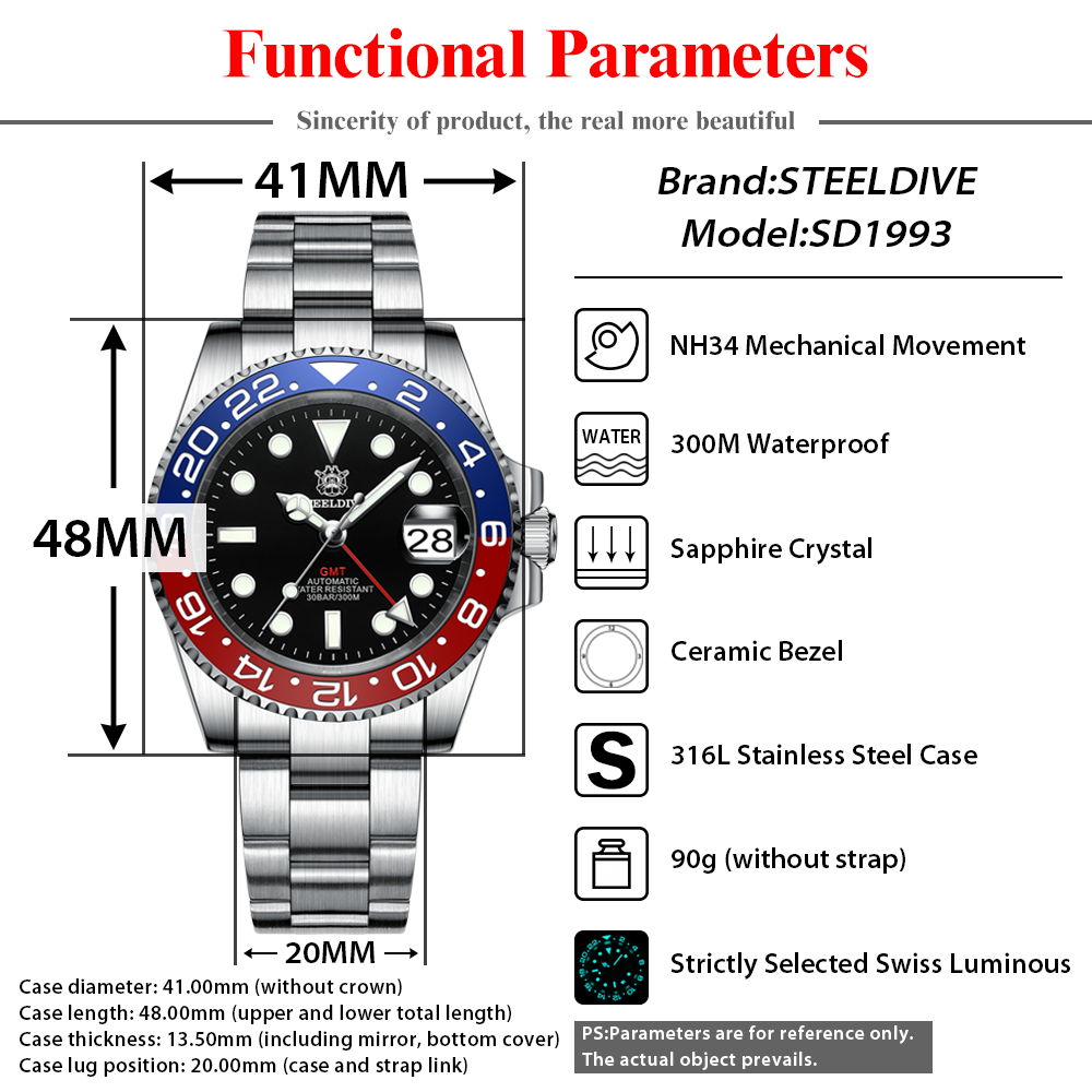 STEELDIVE SD1993 V2  Bi-Direct - đánh giá và giá Seiko Watch 5 Sports