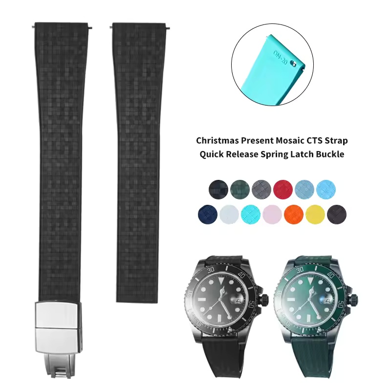 CTS FKM Rubber Watch Strap 16m - đánh giá và giá Rolex Watch Datejust