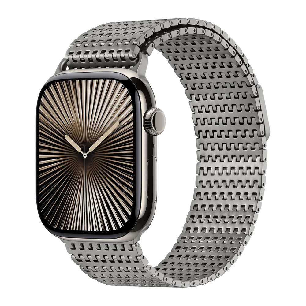 Titanium loop strap for Apple  - đánh giá và giá Milanese Loop Magnetic