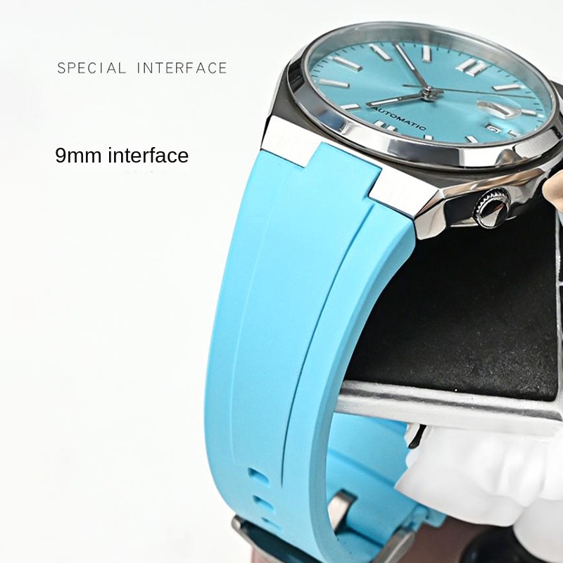 Fluoro rubber Watch Strap For  - đánh giá và giá Citizen Watch Tsuyosa