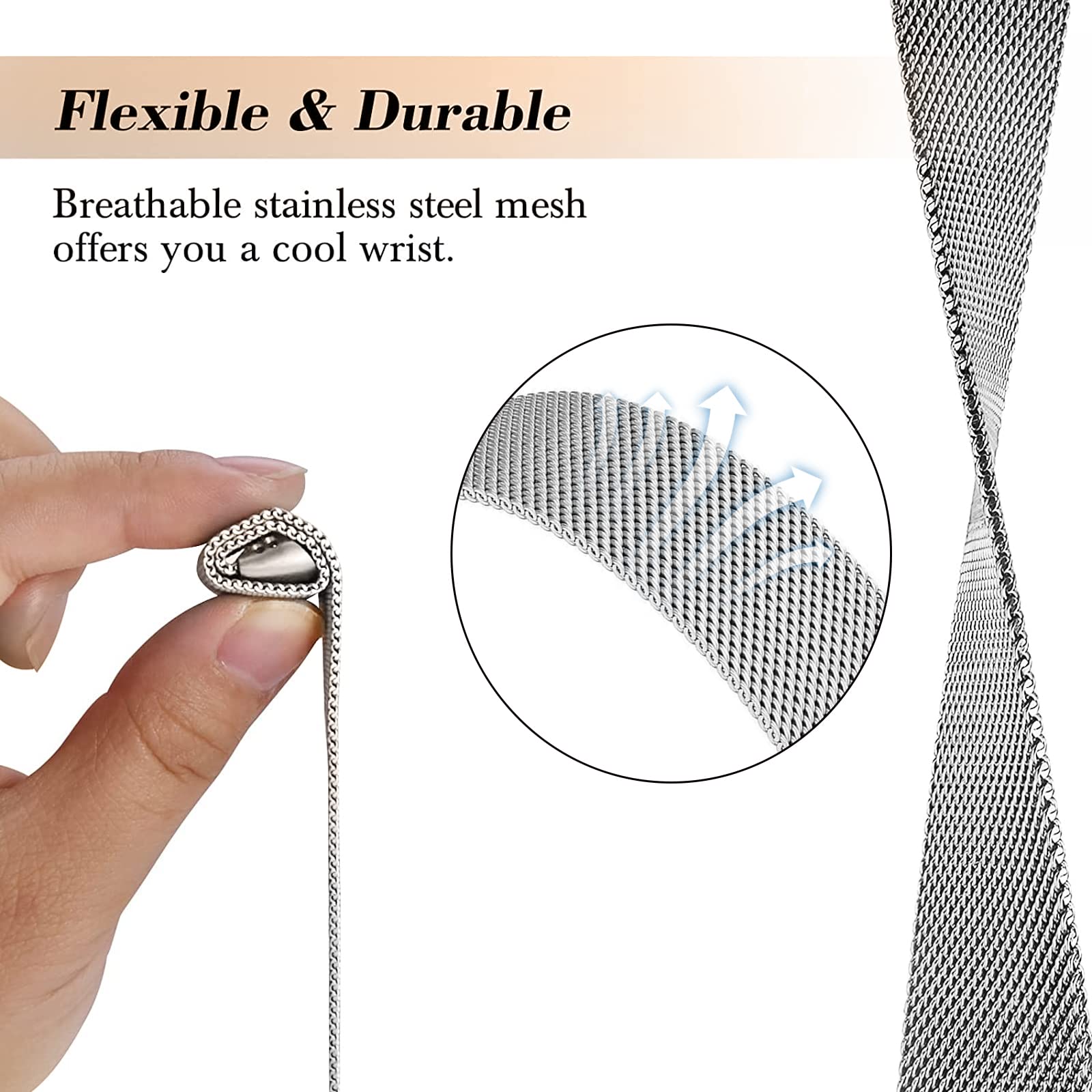 Milanese loop For fitbit charg - đánh giá và giá Milanese Loop Magnetic