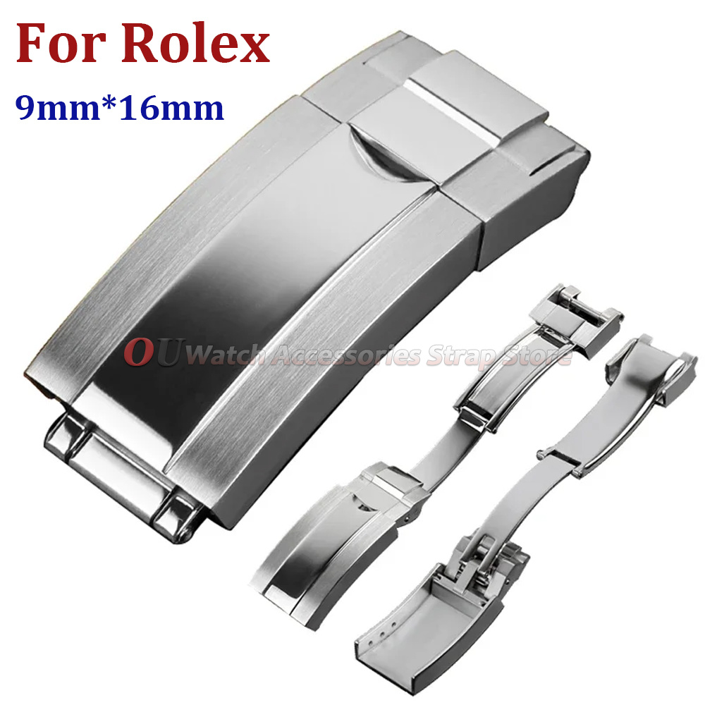 9mmx16mm Stainless Steel Deplo - đánh giá và giá Rolex Watch Submariner