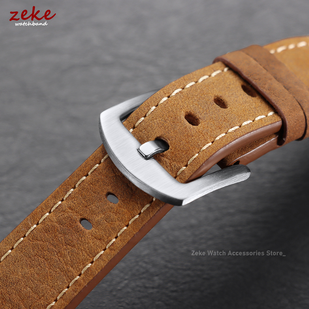 Handmade Genuine Leather Watch - đánh giá và giá Omega Watch Speedmaster
